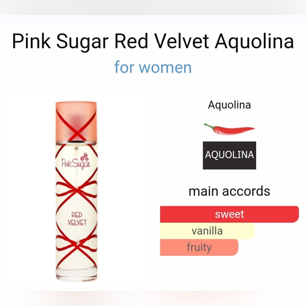 Pink Sugar Red Velvet by Aquolina 5ml decant